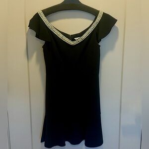 Rachel Zoe Black Cocktail Dress Size 6 NWT